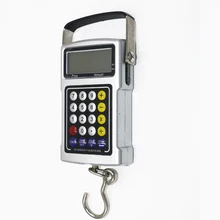 7 в 1 портативные весы/камера для рыбы электрические весы/весом 50 кг с калькулятором и рулеткой с подсветкой