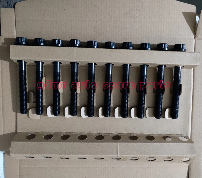 

Engine 3RZ-FE 3RZFE 3RZ cylinder head bolt nuts for toyota T100 Coaster 4 Runner Landcruiser J9 Hilux Dyna 200 Hiace Prado 2.7L