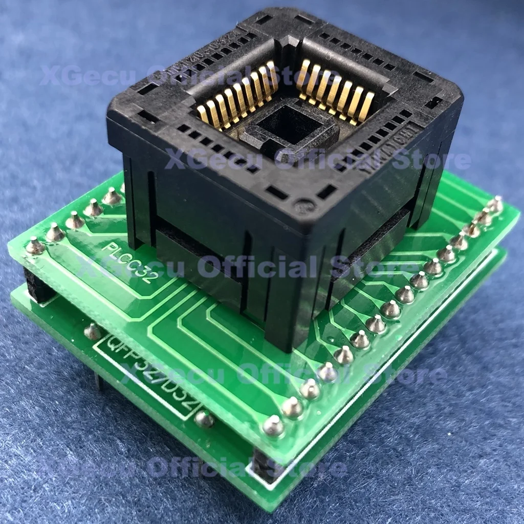 ADP-062 PLCC32-DIP32 ZIF адаптор/IC гнездо YAMAICHI для TL866A TL866CS TL866II Плюс или других универсальных программистов