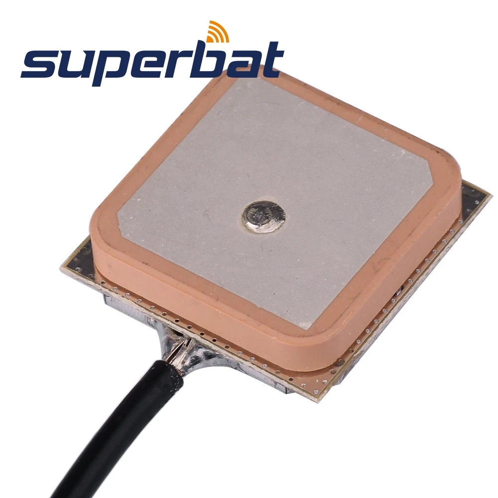 Superbat 1575.42MHz GPS Internal Antenna with MMCX Male Connector RG174 30CM Cable 50 Ohm for Audi BNW Vehicle Navigation System