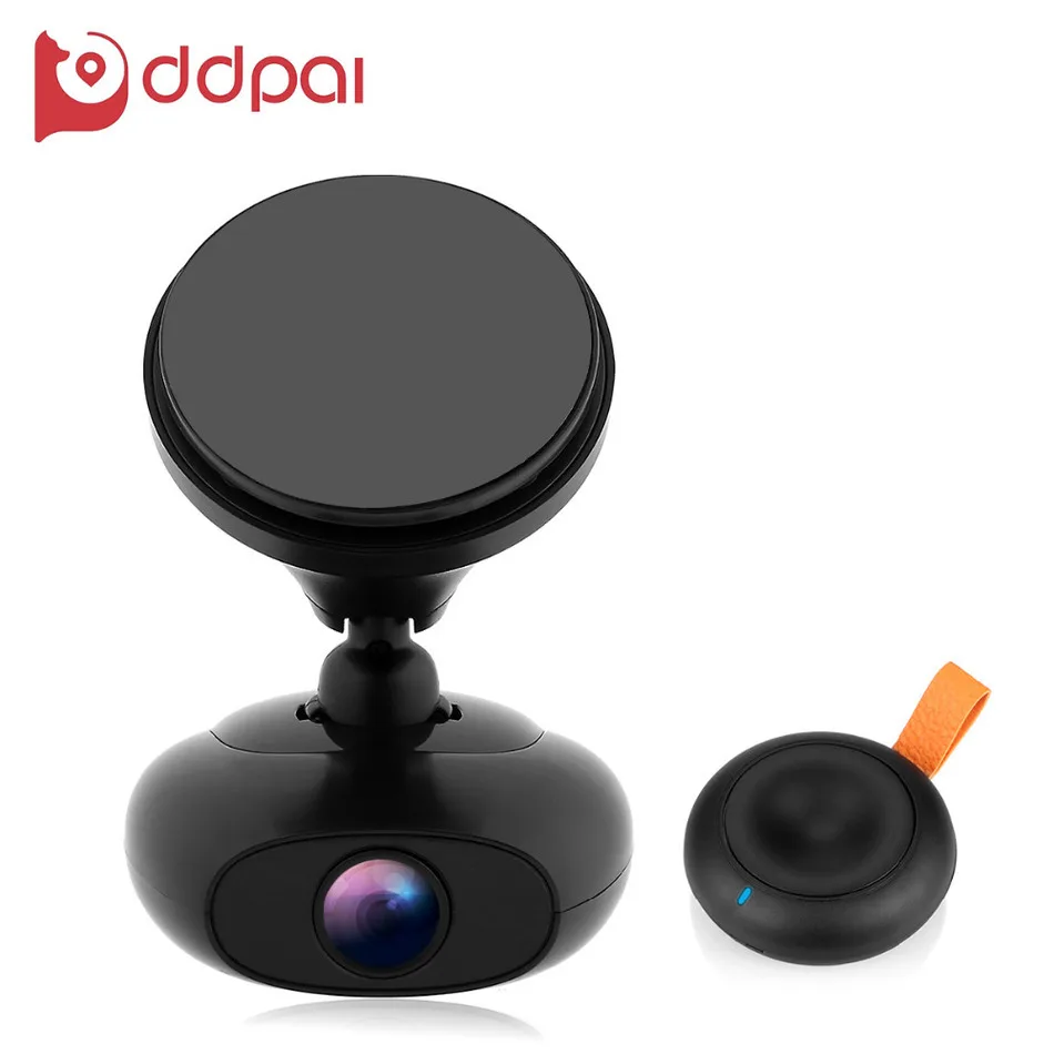 

DDPai M4 Car Dash Camera 1080P 140 Degree F1.8 Large Aperture GPS WDR WIFI Android iOS App Download DVR Control Recorder