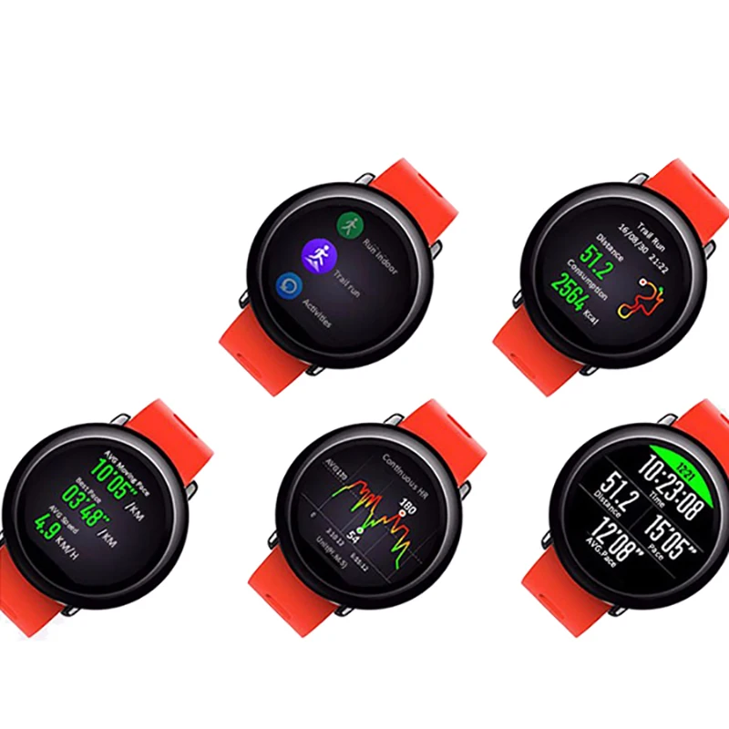 Бесплатная Доставка! HUAMI AMAZFIT Pace спортивные Смарт часы Bluetooth WiFi 1 2 ГГц 512 Мб/4 ГБ gps