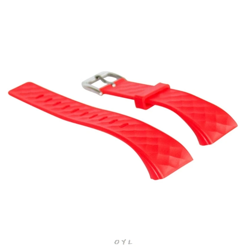 Силиконовый сменный ремешок фитнес-браслет для S2 Bluetooth Смарт-браслет - Цвет: Красный