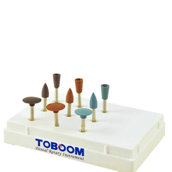 

36pcs Dental Lab Silicone Polisher Burs for Polishing Amalgam 2.35mm 9pcs/set