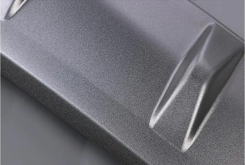 Высококачественный алюминиевый сплав Автомобильный задний бампер для губ, авто задняя крышка диффузора подходит для VW Volkswagen Touran
