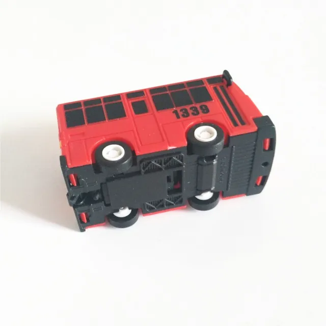 New 4 colors Tayo the little bus oyuncak araba car mini plastic pull back Tayo Gani Lani Rogi bus model for kids Christmas gift 4