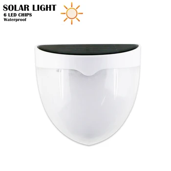 

Waterdrop Shape IP55 Waterproof 6 LED Solar Light Outdoor Energy Saving Garden Decoration Wireless Security Solar LED Lamp