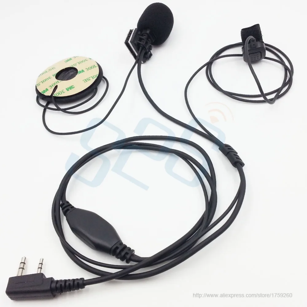

Brand new Racing&Tactics Helmet Earpiece for Motorcycle Mic-FL03-K1 for two way radio/Woki toki VeIcro-Paste Easy Fitting