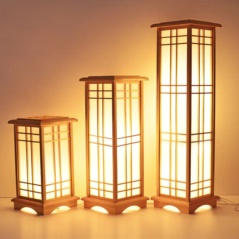 Modern Japanese Floor Lamp Washitsu 