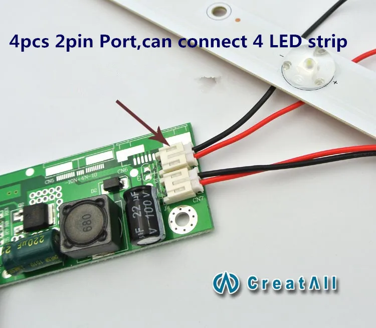 Ca 266 12v 28v input 26 65inch led tv backlight board led universal ...