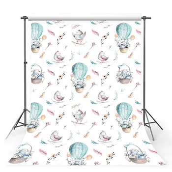 

Customized Easter rabbit pattern photography backdrops for children party photo studio portrait backgrounds S-2864