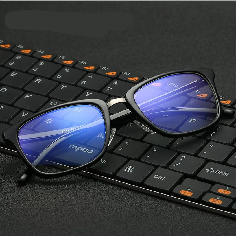 

New Anti Blue Light Lenses Tr90 Glasses Full Frame Female Men Radiation Protection Computer Goggles Oculos De Grau 5014