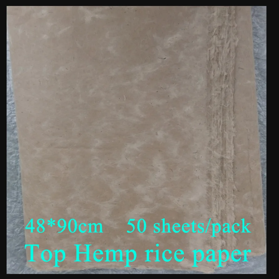 Top Archaistic hemp fiber Rice Paper for Painting Calligraphy Artist xuan paper Mao bian zhi | Канцтовары для офиса и дома