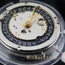 Seagull 2557 автоматический GMT Дата механический механизм для Parnis мужские часы