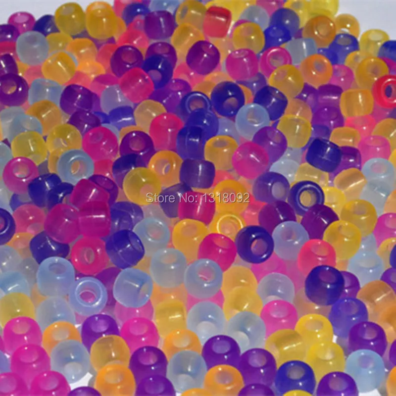 

10KG(55000Unit) DHL Free Shipping Loom Band UV Bead Tester Changer Color With Different UV Strength Loose Charm For DIY Bracelet