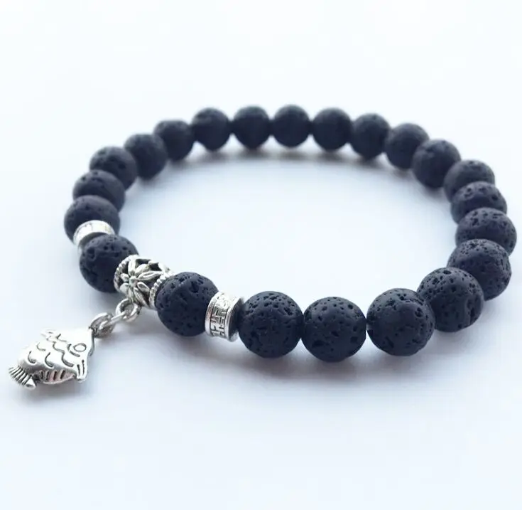 lava stone bracelet 001