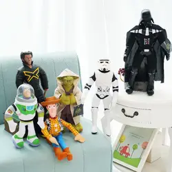 40 см Звездные войны игрушки Аниме РИСУНОК Базз Лайтер Дарт Вейдер мягкие игрушки куклы для детей подарок на день рождения для мальчиков