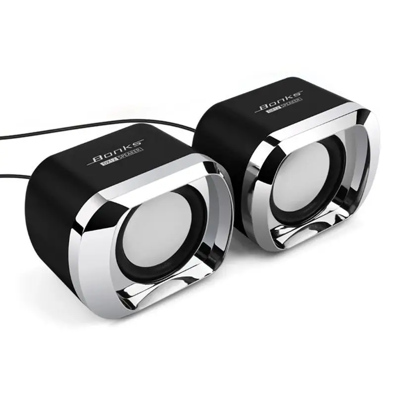 USB 2 0 портативные колонки проводной стерео мини компьютерный динамик для
