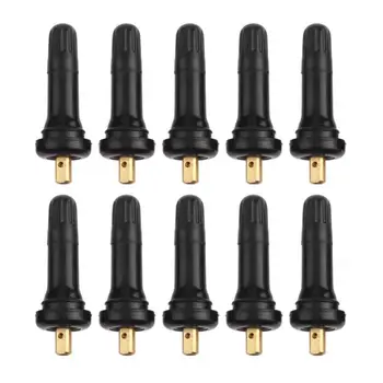 

10pcs Rubber Valve Stems TPMS Tire Pressure Sensor Service Kit for Buick