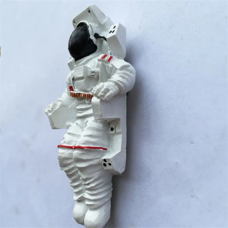 Китай Shenzhou 11 астронавт в форме наклейка на холодильник креативный пейзаж магнит на холодильник домашний Декор подарок Прямая
