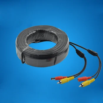 

Monitor Audio Signal Line Adapter RCA Plus DC Cable Connector Pickup Audio Power Integrated Line 15M 20M