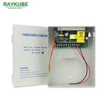 RAYKUBE 12V5A Питание коробка UPS резервного копирования Питание для Система контроля доступа
