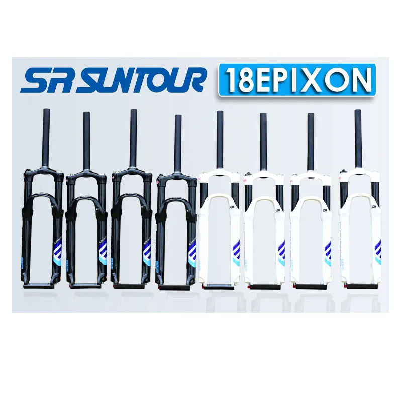 

Mountain SR SUNTOUR MTB Bicycle Fork EPIXON 26 / 27.5 / 29er 100mm Bike Fork of air damping front fork 2018