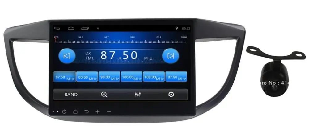 10.1 дюймов Автомобильный мультимедийный Системы автомобильный DVD GPS для Honda CRV 2015
