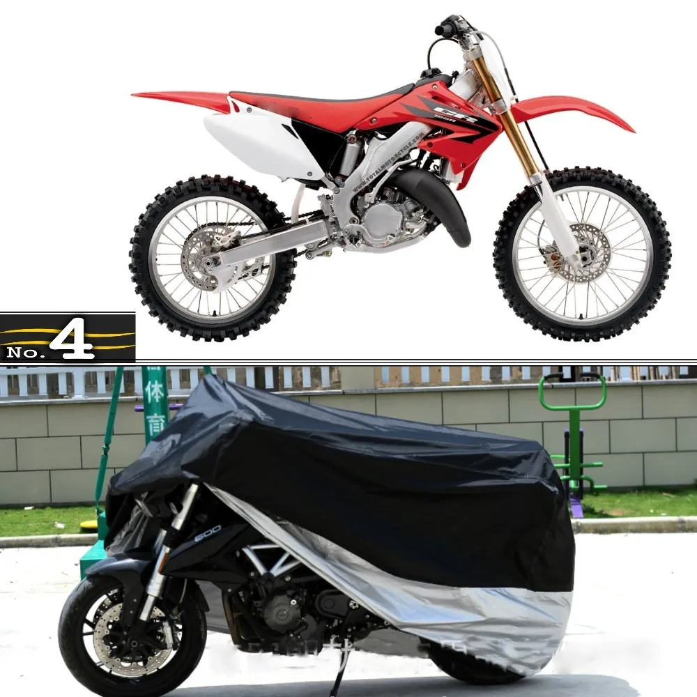Polyester Taffeta PT190 Motorcycle Covers For Honda CR85R Expert