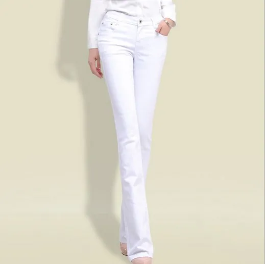2017 Spring Autumn Flare font b Jeans b font font b Women b font OL Style