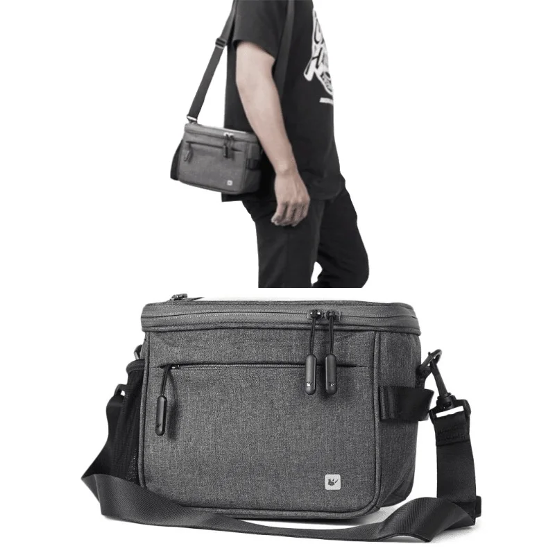Best Rhinowalk 4.5L Waterproof Touch Screen Handlebar Front Frame Tube Bag Multifunction Shoulder Bag Large Capacity Tools Bag 2