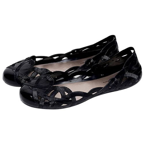 Женские летние полые узор сандалии повседневные пляжные медсестра прозрачная