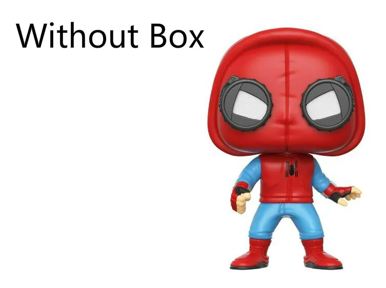 FUNKO POP Marvel Человек-паук Железный человек Тони Старк Коллекционная модель игрушки виниловые фигурки Детские игрушки для детей