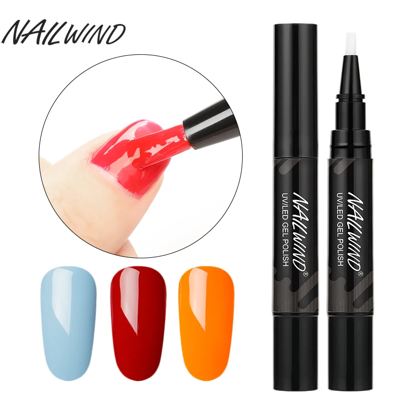 NAILWIND 5 мл Лак для ногтей кисть ручка Vernis Полупостоянный УФ Гибридный гвоздь Гель