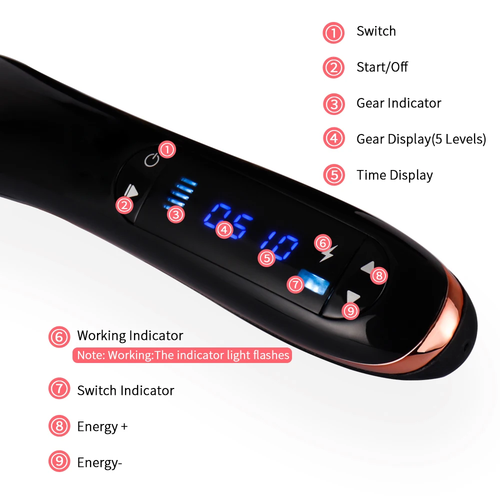 Ferramentas de Cuidados com a Pele Caneta Plasma Cicatriz Acne Remoção Anti Rugas Envelhecimento Terapia Tratamento Beleza Dispositivo Lcd Facial Máquina 4 High Quality Beleza e saúde