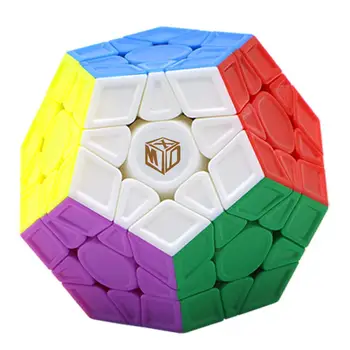 

2019 New Arrivals 12-Sides Cube Magnetic Version Magic Cube Speed Cube Puzzle Toy (Sculpted Type) - Colorful