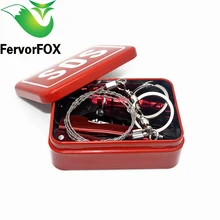 Наружное оборудование Аварийная сумка комплект для выживания в поле самопомощь коробка SOS оборудование для кемпинга Пешие прогулки мульти инструменты