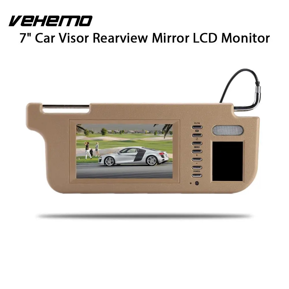 

Car Sun Visor Monitor Touch Universal Sunvisor View Monitor Rear View Camera Car DVD Monitor Premium Two-Way Video