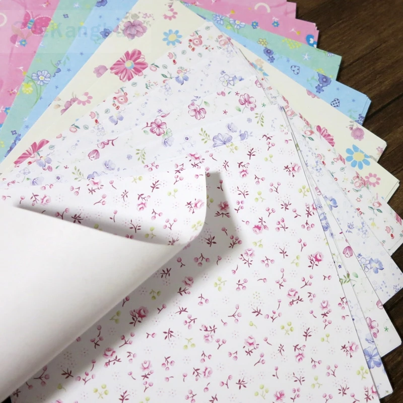 С милым цветочным рисунком в виде птичек оригами DIY Скрапбукинг кран Бумага 14 3 см