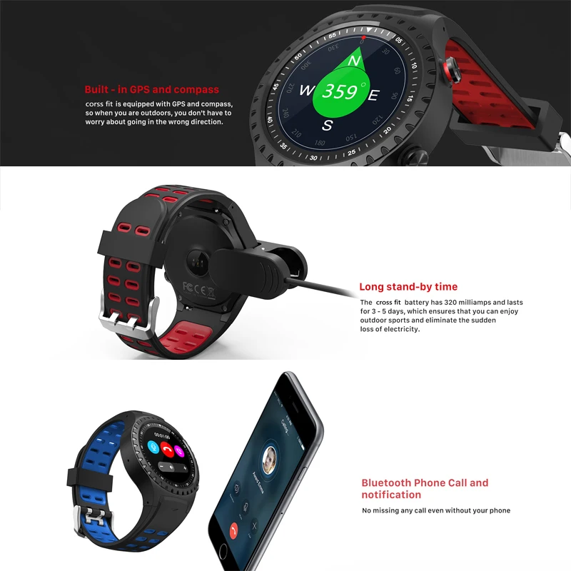 North Edge GPS Смарт часы для бега спорт телефон с часами Bluetooth Вызов смартфон