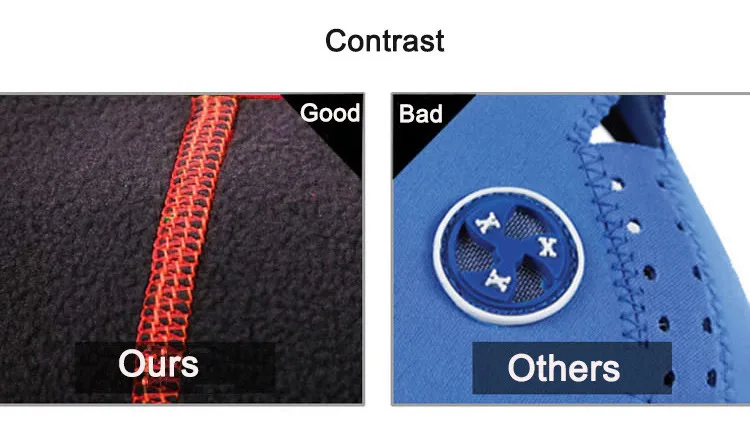 Outdoor Sports Ear Protection Half Face Winter Keep Warm Velcro Mask Ski Motorcycle Bike Cold Protection Face Mask Multicolor 16