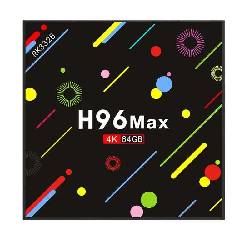 

ALLOYSEED EU/US Plug H96 MAX 4G RAM 64G ROM Android 7.1 Smart TV Box RK3328 Quad-Core WiFi BT USB3.0 4K