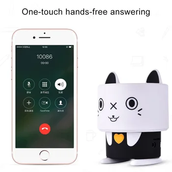 

New Wireless Speaker Cartoon Style TF Card Portable Stereo Bluetooth Speaker DOM668