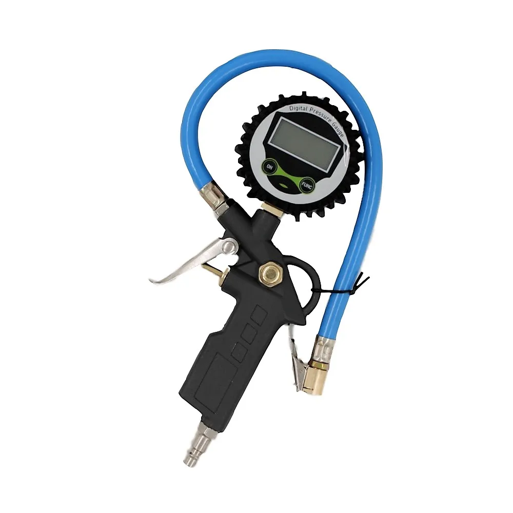 

Digital LCD Auto Tire Pressure Gauge Car SUV Inflated Pumps Deflated Tire Repair Tools Pressure Gun Type For Compressor