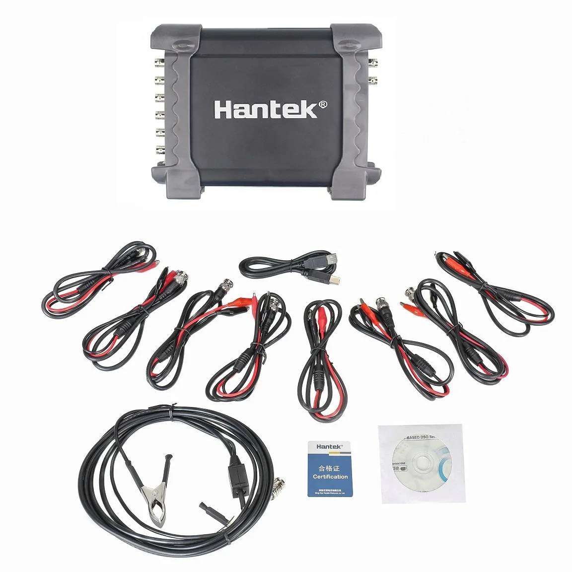 PROD 32946180362 Hantek 1008C/1008A 8 Channels Programmable Generator
1008C Automotive Oscilloscope Digital Multime PC Storage Osciloscopio
USB