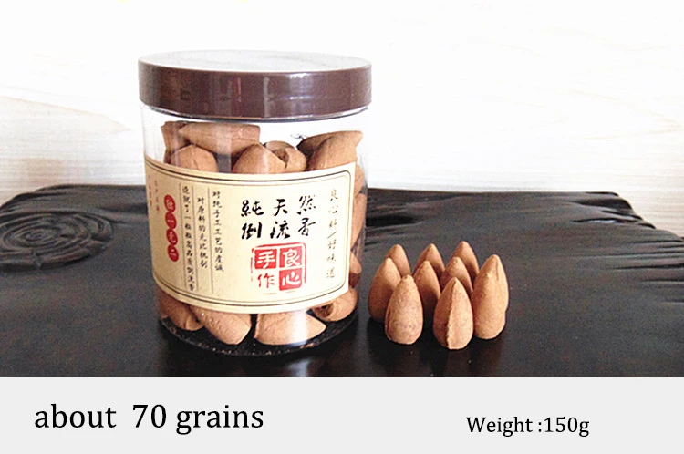 

Natural Backflow Cone Fragrant Grain Aromatic Natural Sandalwood
