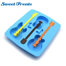 Ледяная гитара из силикона, моделирующая система из трех ледяных форм