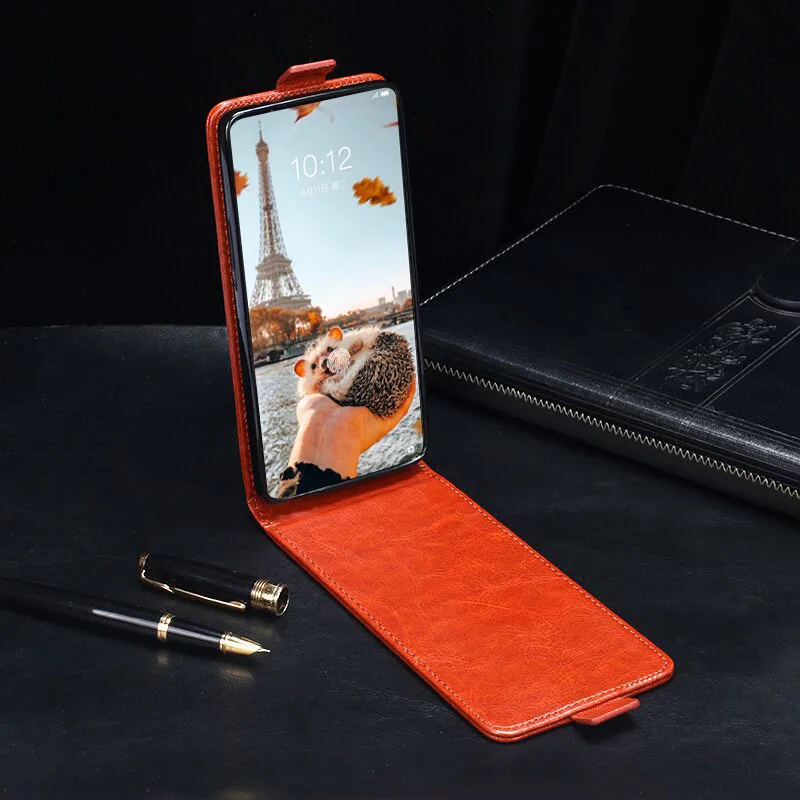 Чехол для Lenovo Z5 Pro роскошный флип чехол из искусственной кожи Z5Pro защитный