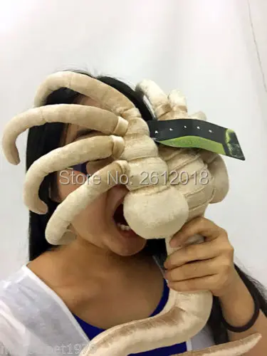 facehugger plush with egg