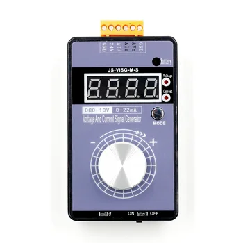 

Portable 0-5V 0-10V 4-20mA Generator with LED Display High Precision Adjustable DC Current Voltage Signal Generator No Battery